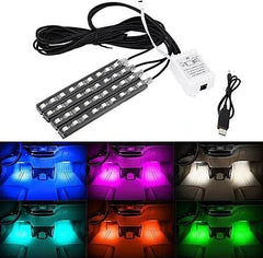 🌈 شرائط إضاءة داخلية LED RGB (يتم التحكم فيها عن طريق التطبيق)