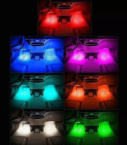 🌈 شرائط إضاءة داخلية LED RGB (يتم التحكم فيها عن طريق التطبيق)